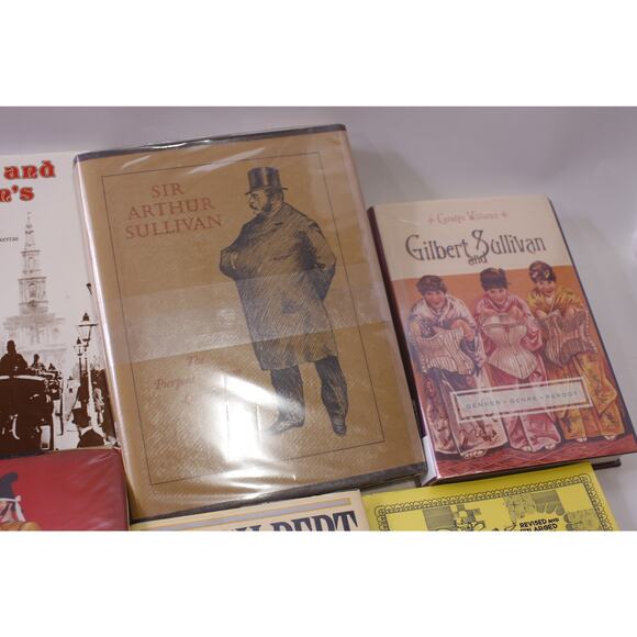 Gilbert and Sullivan, Book Lot, Set of 9, Victorian, Theater, ~ 250903-WH 1170 - Picture 3 of 10